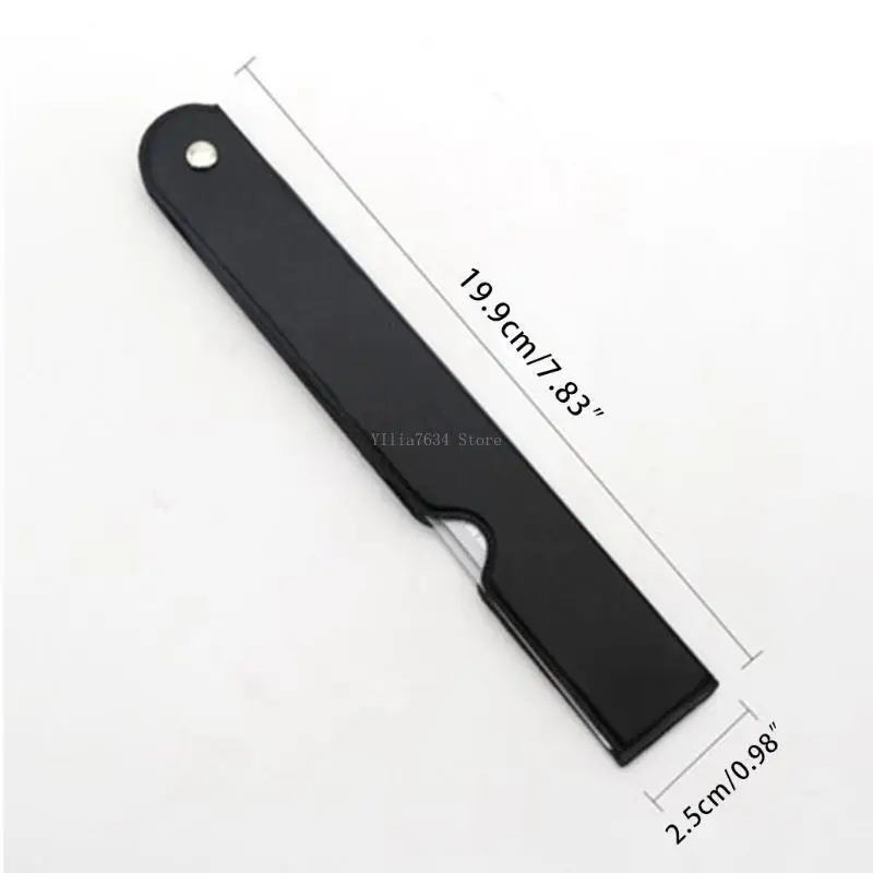 أداة قياس مترية على شكل مروحة مسطرة مستقيمة وواضحة للطلاب