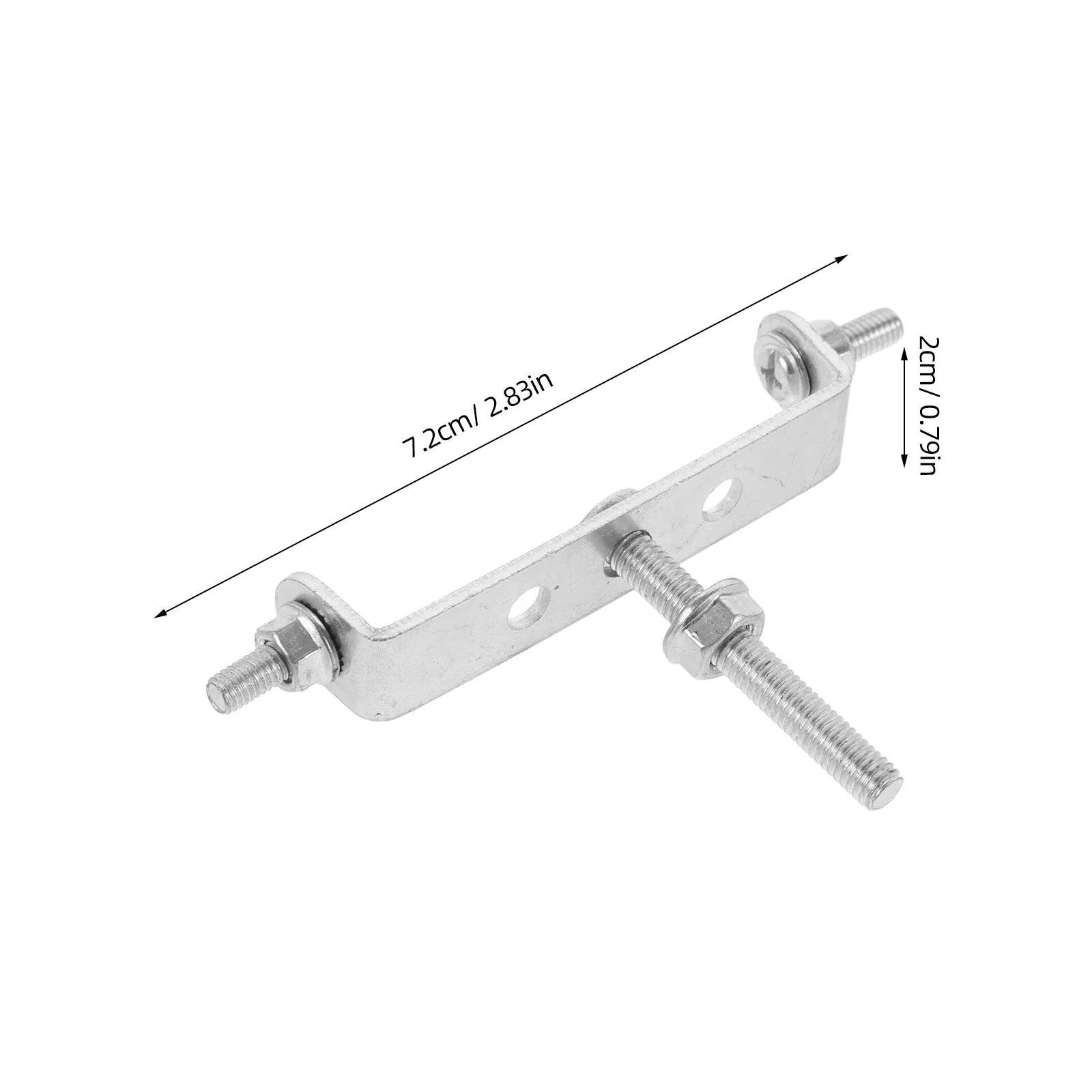 1Set Gepäckträger U-Form Platte Fahrrad Gepäckträger Montage Adapter Starke Last Lager Fahrrad Zubehör für Verschiedene Fahrräder