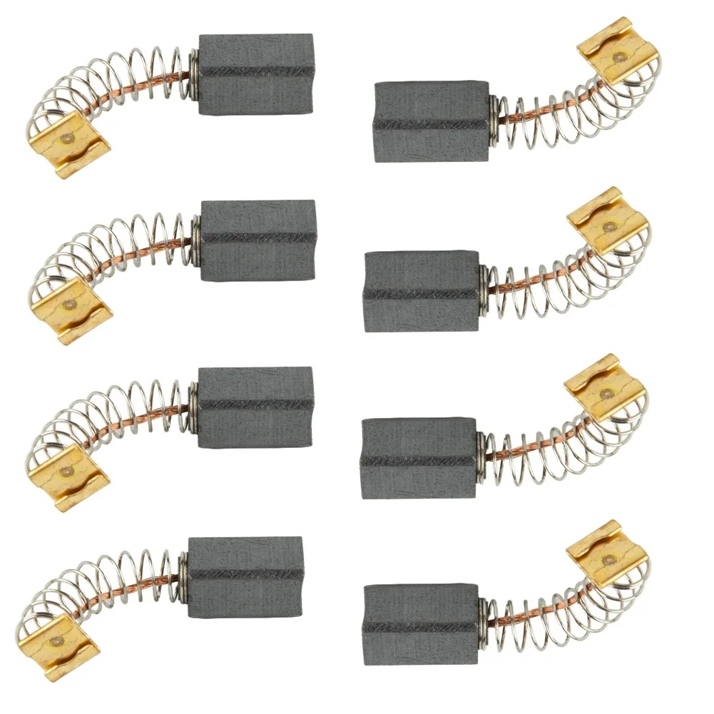 8pcs DH24PX Hammer Drill Motor Carbon Brush Replacement Parts For DH24PC3 DH24PB DH24PF DH26PX Power Tool