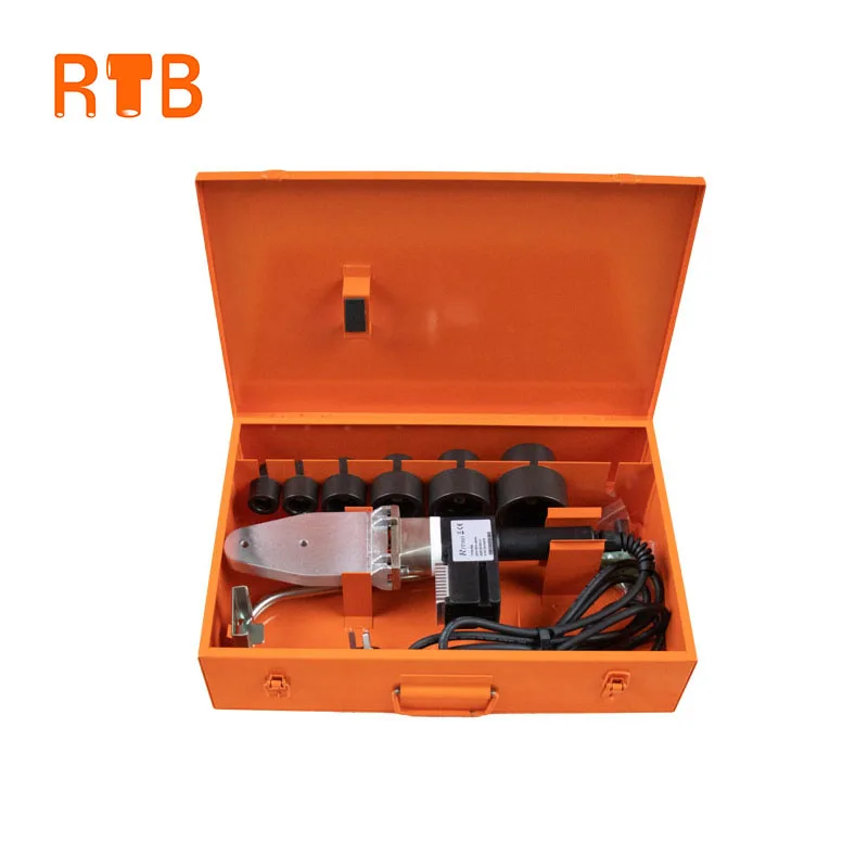 لوح تسخين CCJ63 (20-63 مللي متر) PE/PP/PVDF آلة دمج المقبس المحمولة Ppr آلة لحام التدفئة