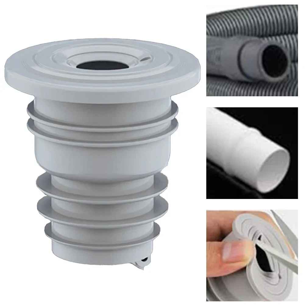 Drain Pipe Hose Seal Deodorant Silicone Plug Sealing Plug Sewer Seal Ring For Bathroom Kitchen Tool Washing Machine