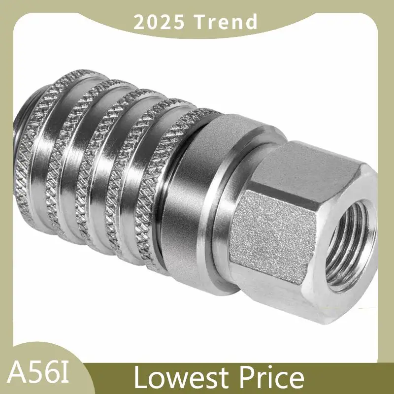 Special PD242 Series PD Steel Hydraulic Test Port And Diagnostic Equipment Quick Connect Coupler Featuring Female Pipe Threads