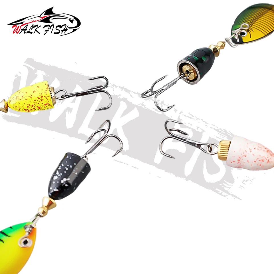 Cuchara WALK FISH – Señuelo de lanzamiento largo con triple - imagen 2