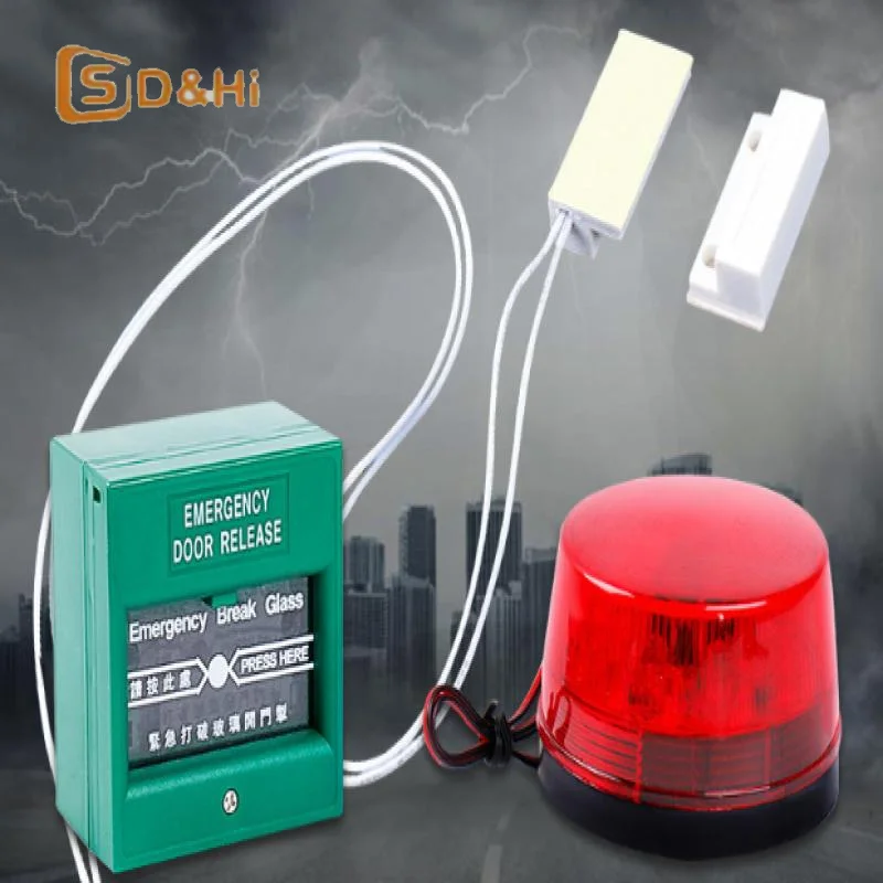 1PC Alarm Wired Window Magnetic Door Contact Sensor Detector Switch RC-33 Home Supply Home Security Burglar Alarm Systems