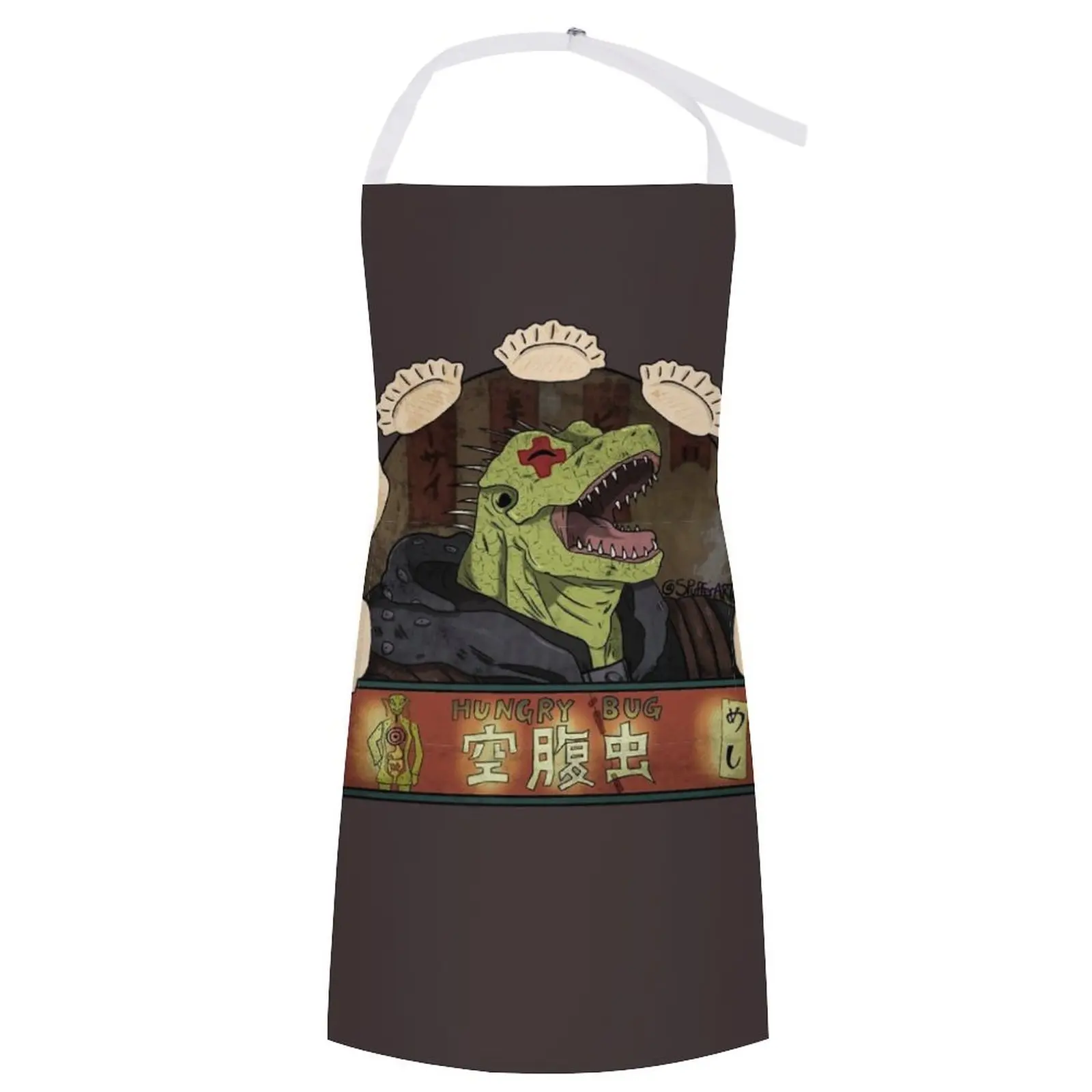 

Dorohedoro - Hungry Bug - Gyoza Apron Kitchen Things For Home Aprons Kitchen