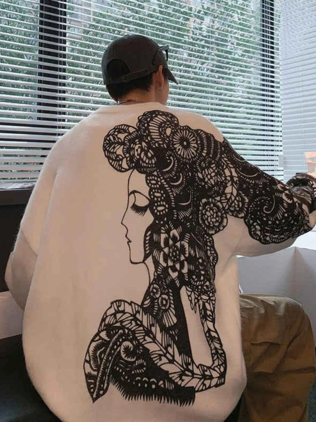 

Утепленный осенне-зимний мужской свитер свободного кроя, комфортный, высококачественный, вязаный, в корейском стиле, ленивый ретро-стиль, японская верхняя одежда