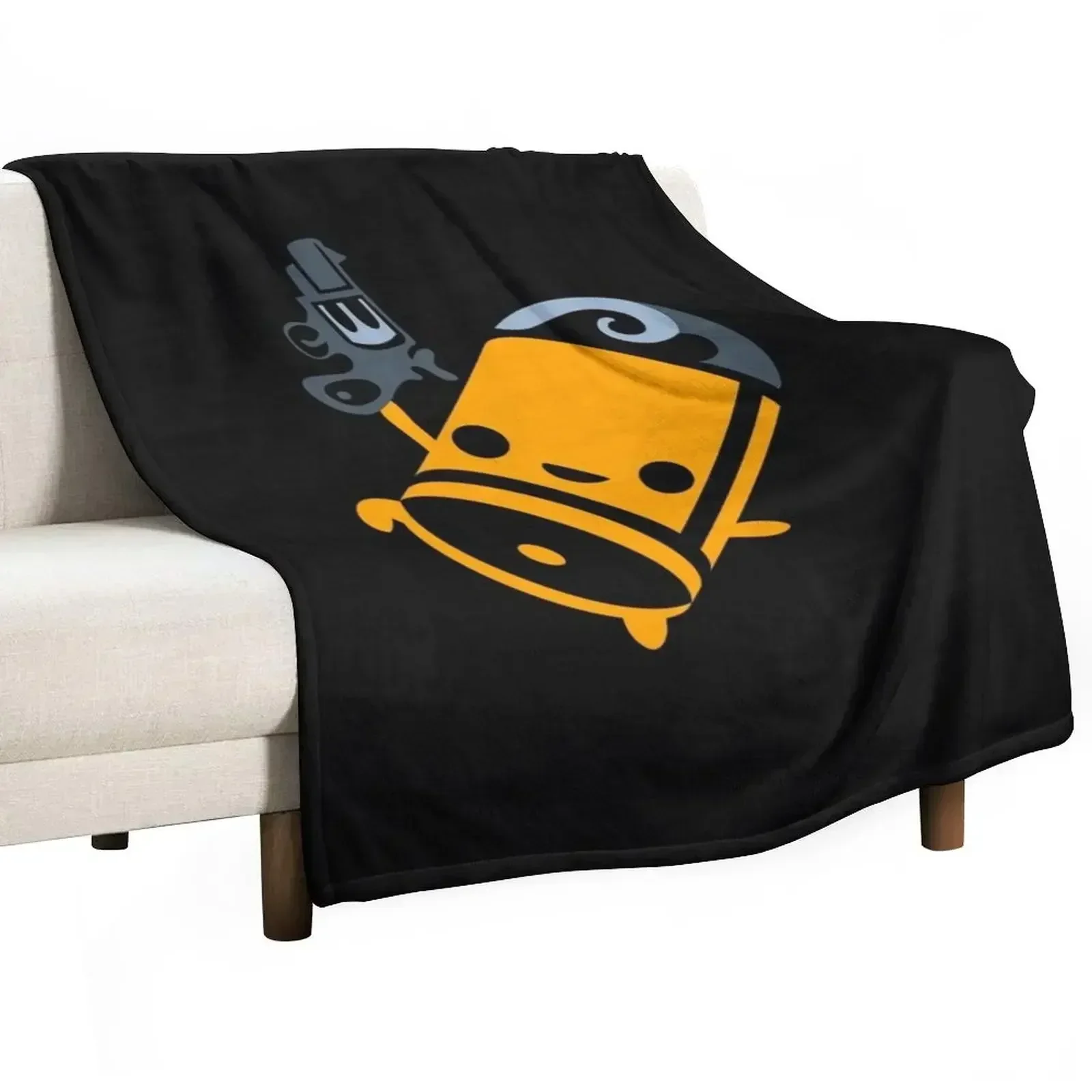 Enter The Gungeon Bullet Fanart Throw Blanket Beautifuls Decorative Throw blankets and throws Cute Blankets