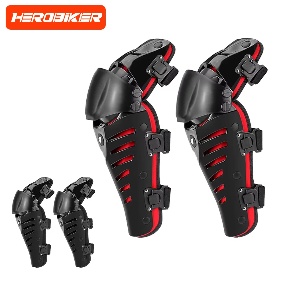Motorcycle Knee Pads Off-Road And Road Racing Riding Equipment Anti-Fall Anti-Collision Moto Protective Gear For Riders
