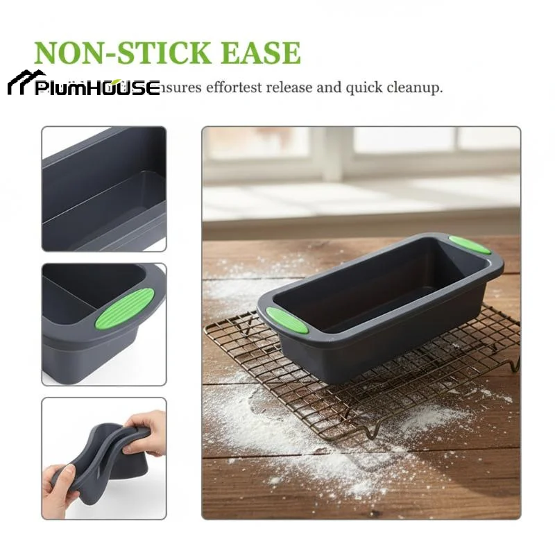 Kitchen Essentials Baking Tray - Assadeira retangular de silicone, panela flexível