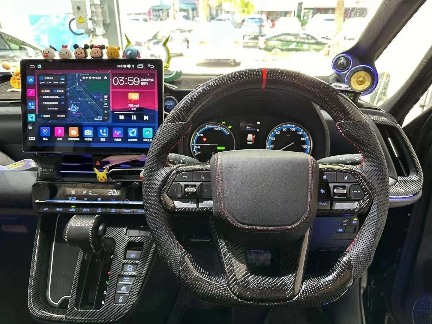 For  2025Landcruiser300 LC300 Steering Wheel Assembly Heated Steering Wheel Old to New Steering Wheel High Configuration