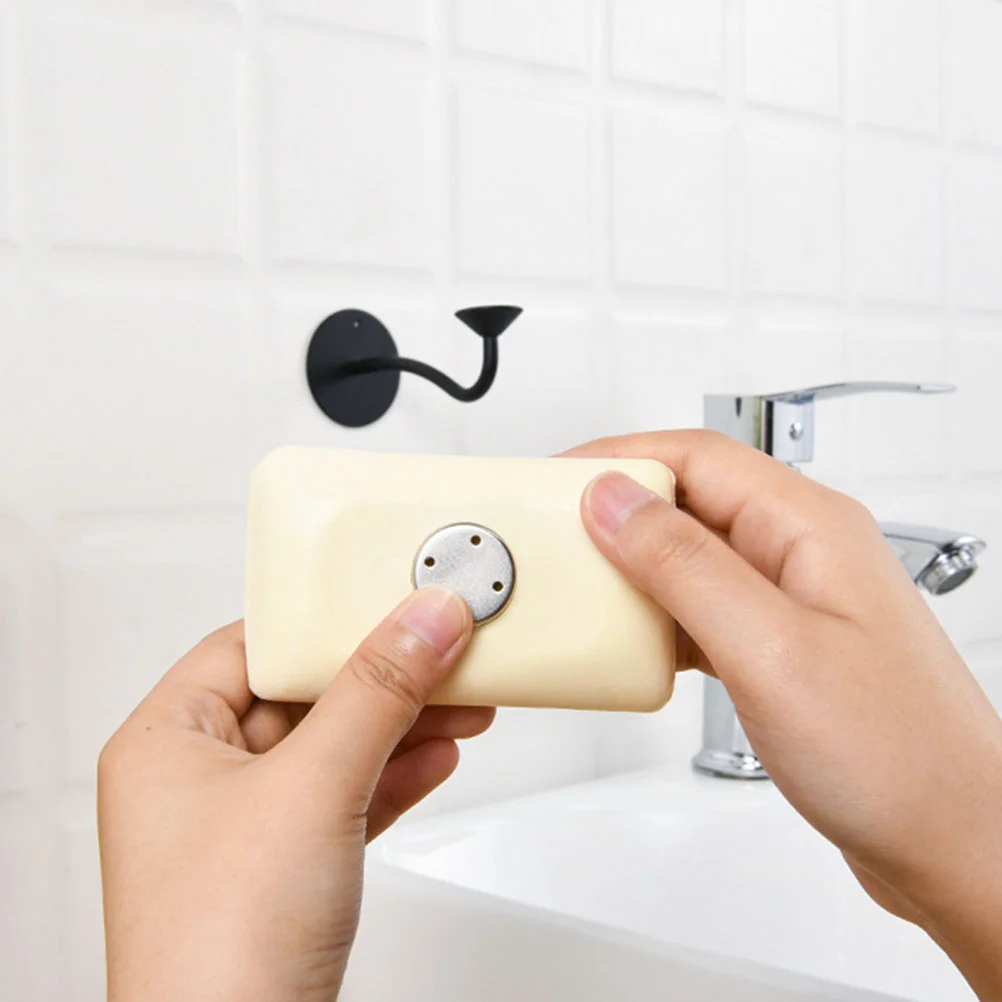 Magnetic Soap Holder Cap Shower Soap Holder Cap Bathroom Accessory Kitchen Bathroom Hanging Soap Holder Hanger