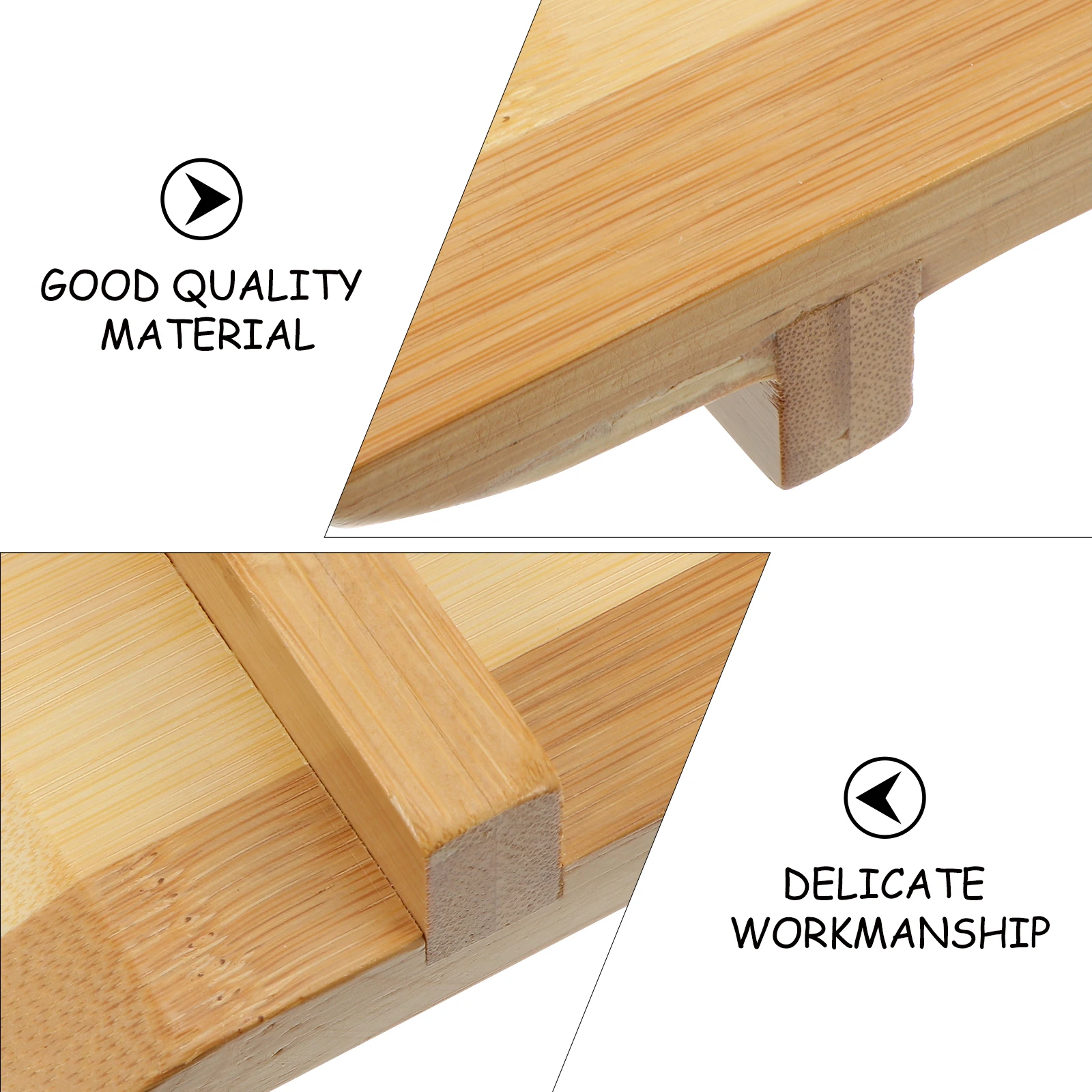 

Bamboo Sushi Arrangement Tray Tableware Dinnerware Board Serving Plate Japanese Party Plates Sashimi Dish Food Display