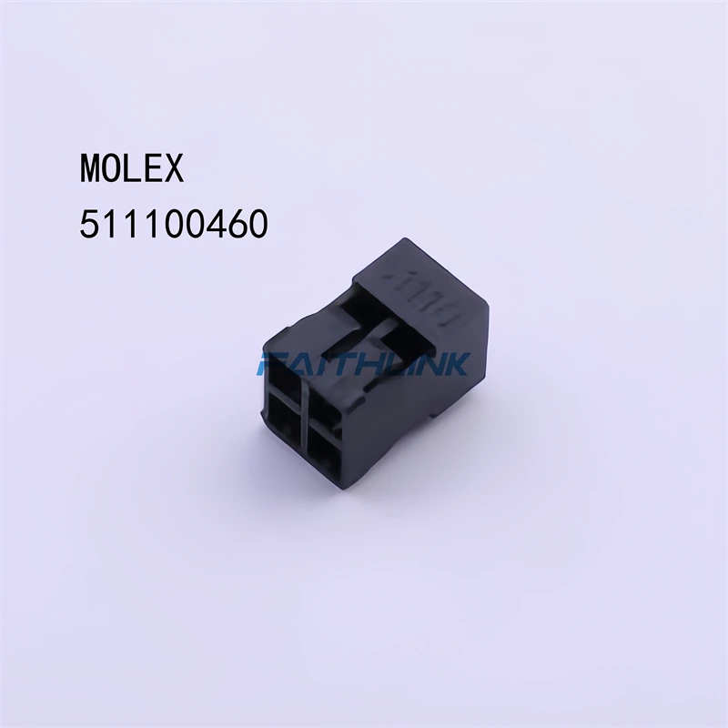 

10PCS 511100460 51110-0460 MOLEX connector P=2mm 2x2P 100% New original