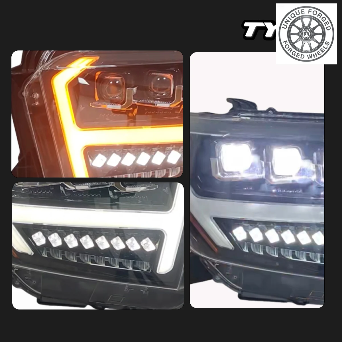 

BC Car For Toytota Tundra 2014-2021 Headlight Upgrade Modified to New DRL Dynamic Turn Signal LED Headlight Auto Accsori