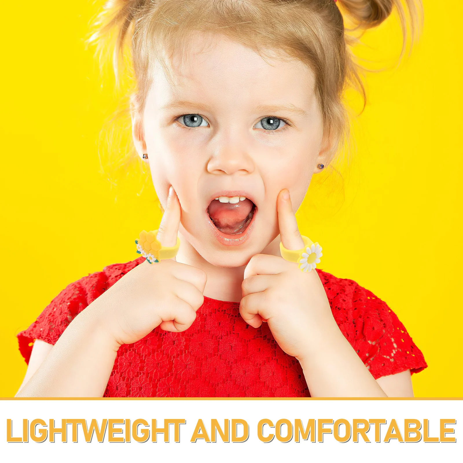 30 قطعة خواتم الفتيات الموضة الملونة البلاستيكية مجوهرات فستان الحفلات المفضلة جوائز الكرنفال جودي حقيبة الحشو #6