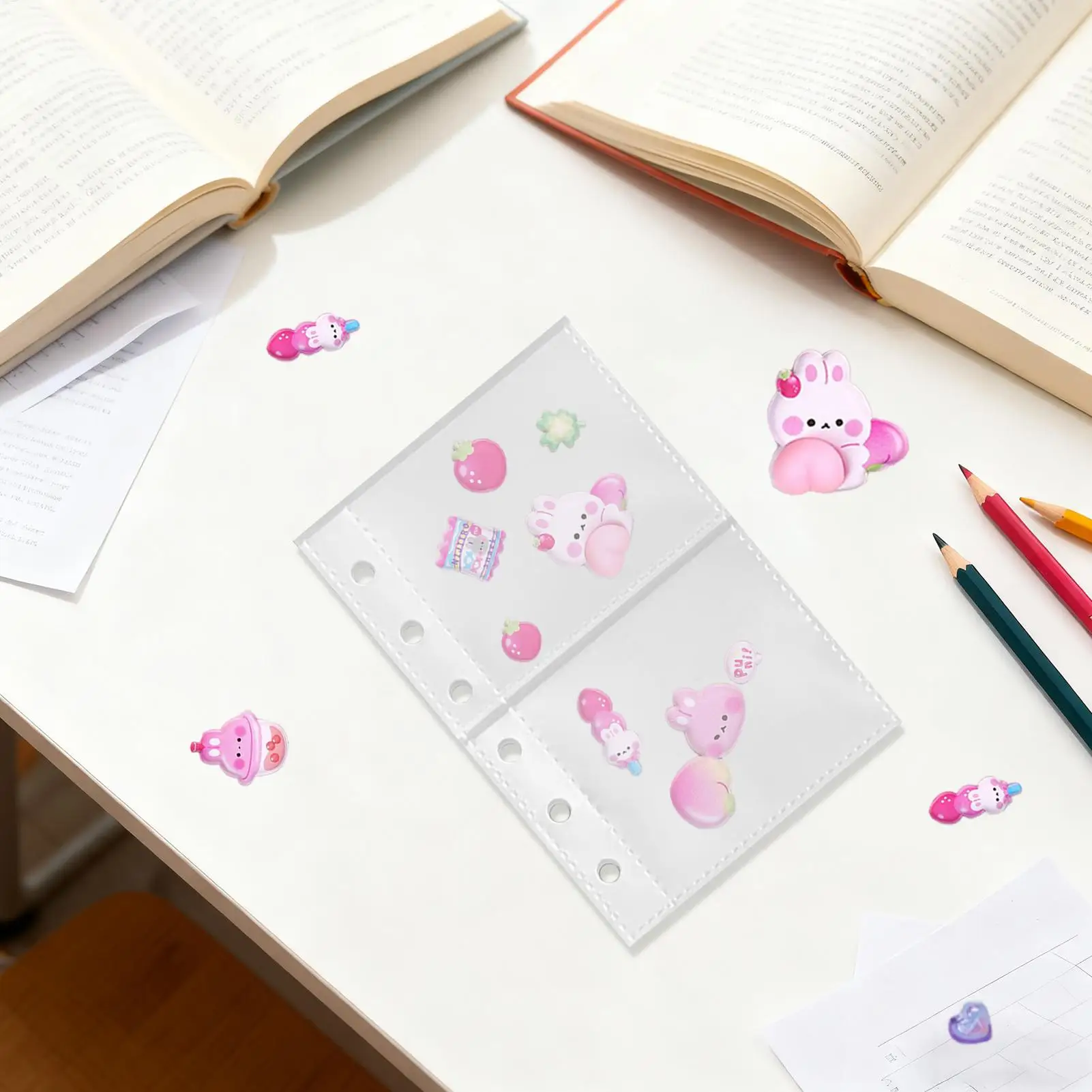 

Binder Pockets Fits Backpack Anti-Loss Pockets For 6-ring Binder For Invoice Tax Documents Homework Project Reports Photographs