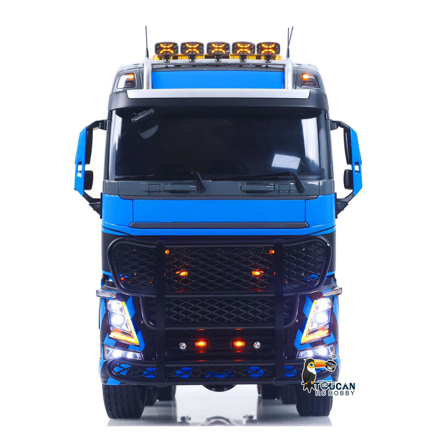 RC Tractor Truck 8x8 56360 1/14 DIY Remote Control Cars TOUCAN 2Speed Gearbox Light Sounds Smoke Axle Locks Car for TAMIYA 
