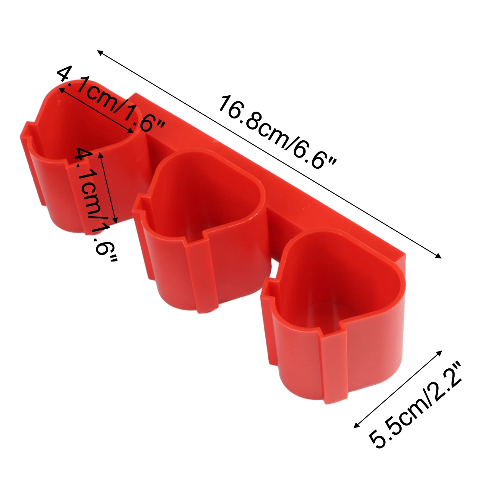 

Battery Rack Battery Holder Dock Mount For Bosch 10.8V 12V Battery Tool Storage Tool Storage Hanger With Screws