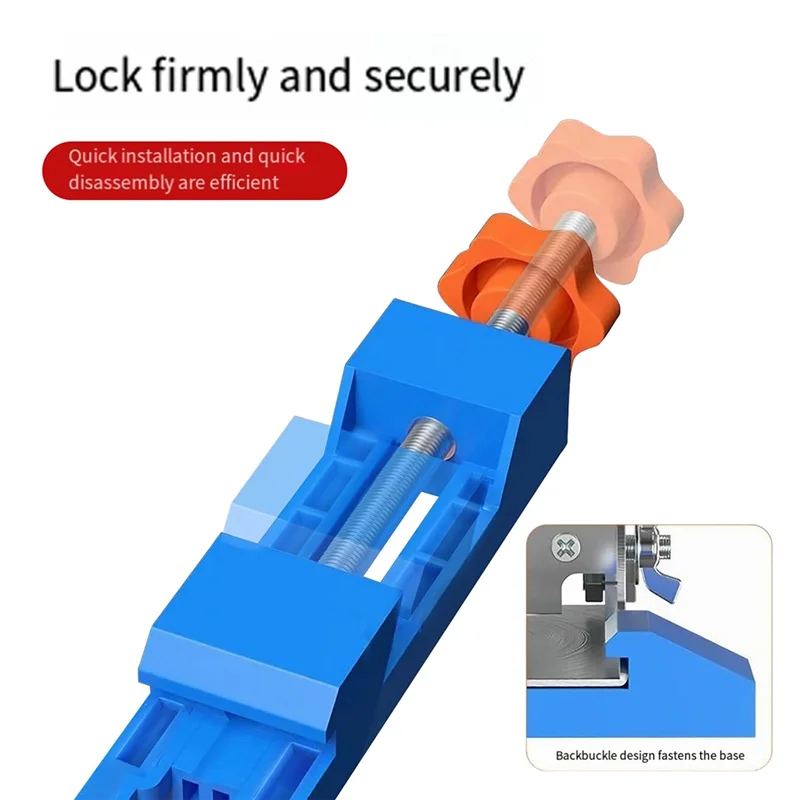Hot Sale-Adjustable Cutting Machine Guide Rail Woodworking Edge Positioner Tool Guide Circular Saw Milling Positioning Clamps