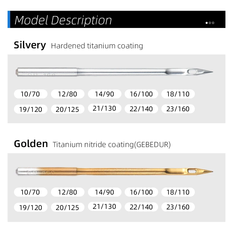 GROZ-BECKERT Needle DP*17 135*17 For Industrial Sewing Machine