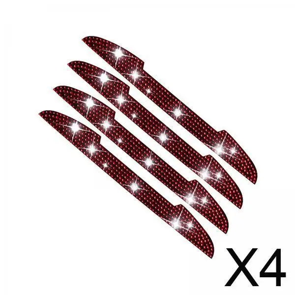 

Универсальная защитная полоса для края двери автомобиля со стразами, самоклеящаяся защитная полоса от царапин для бампера автомобиля