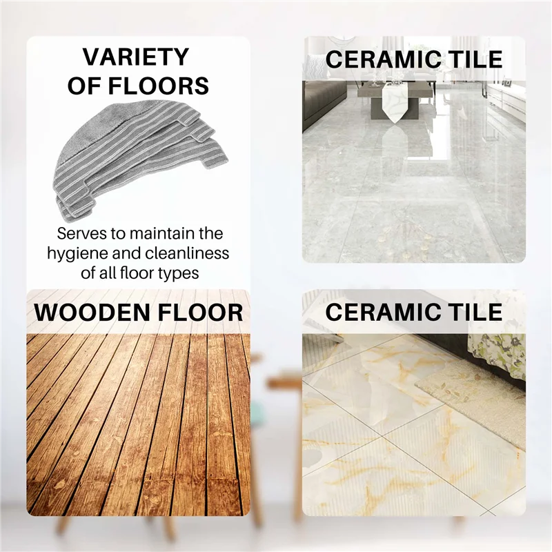 

~【В наличии】3 шт. тряпка для швабры для Proscenic M8 PRO/ Ultenic T10, робот-пылесос, инструменты для бытовой уборки, аксессуары Replaceme