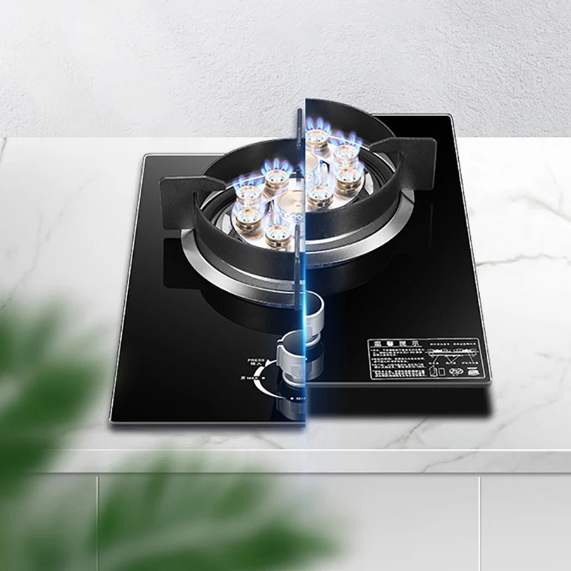 Hot Selling Low Price Gas Cooker LPG Smart Portable Gas Cooktops Glass Top Battery Single burner Gas Stove for Kitchen