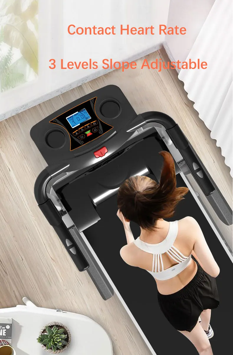 Portable Home Fitness Running And Walking Powerful Motor Foldable Machine Gym Treadmill