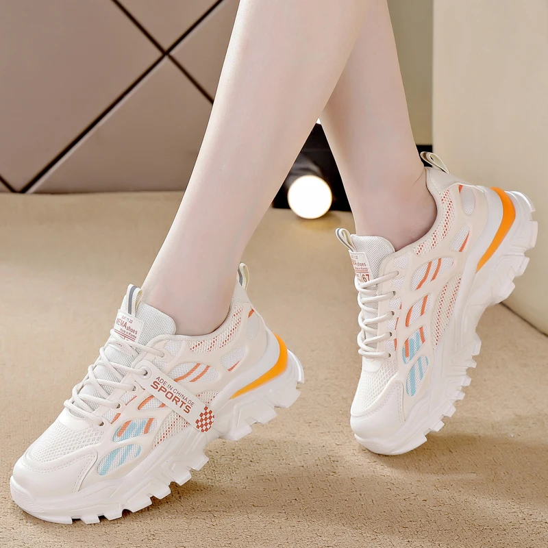 

Tenis Feminino Women Tennis Shoes Platform Non-slip Gym Sports Shoes High Quality Comfortable Trend Sneakers Zapatos De Mujer