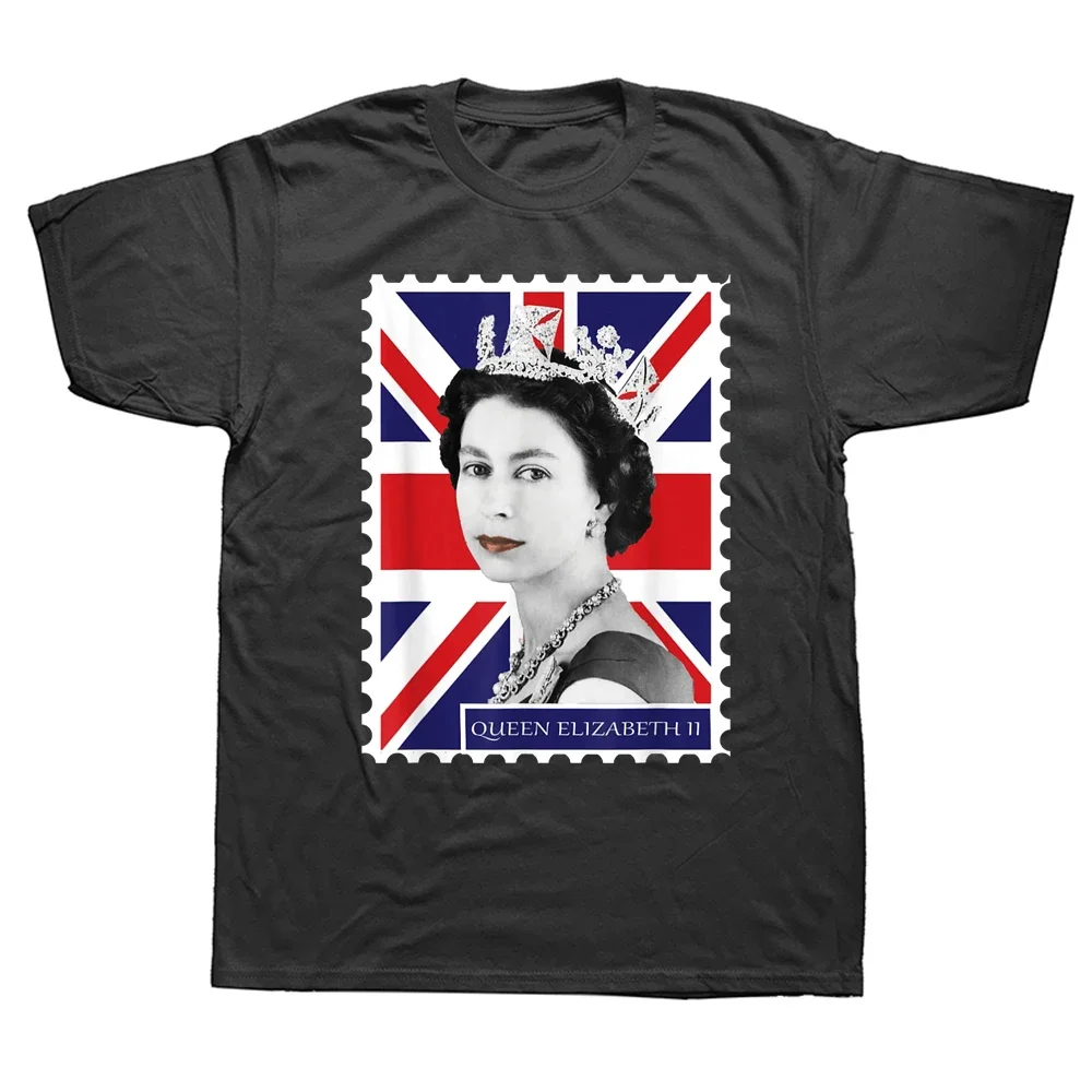 Funny Queen Elizabeth II Queen T Shirts Graphic Cotton Streetwear Short Sleeve Birthday Gifts Summer Style T-shirt Mens Clothing