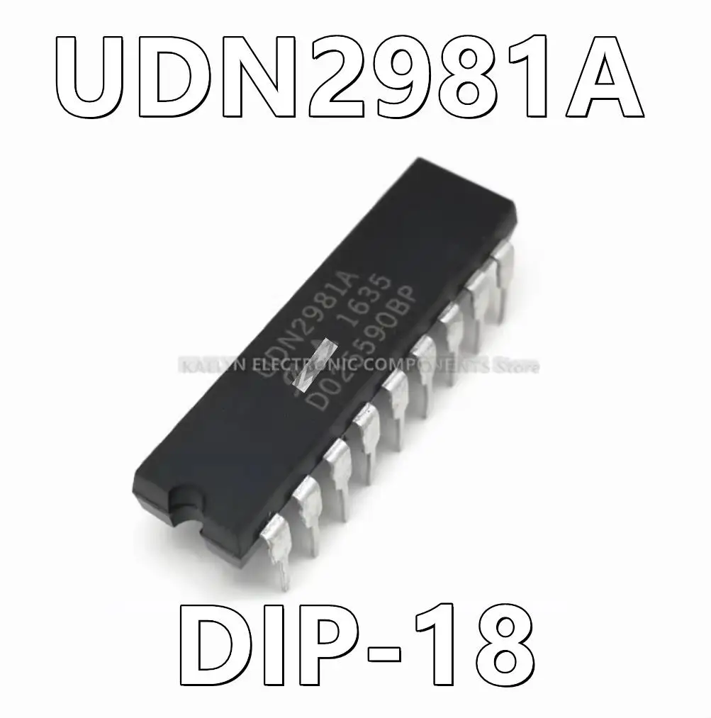 10Pcs/lot UDN2981A UDN2981 Power Switch/Driver 1:1 Bipolar 500mA 18-DIP