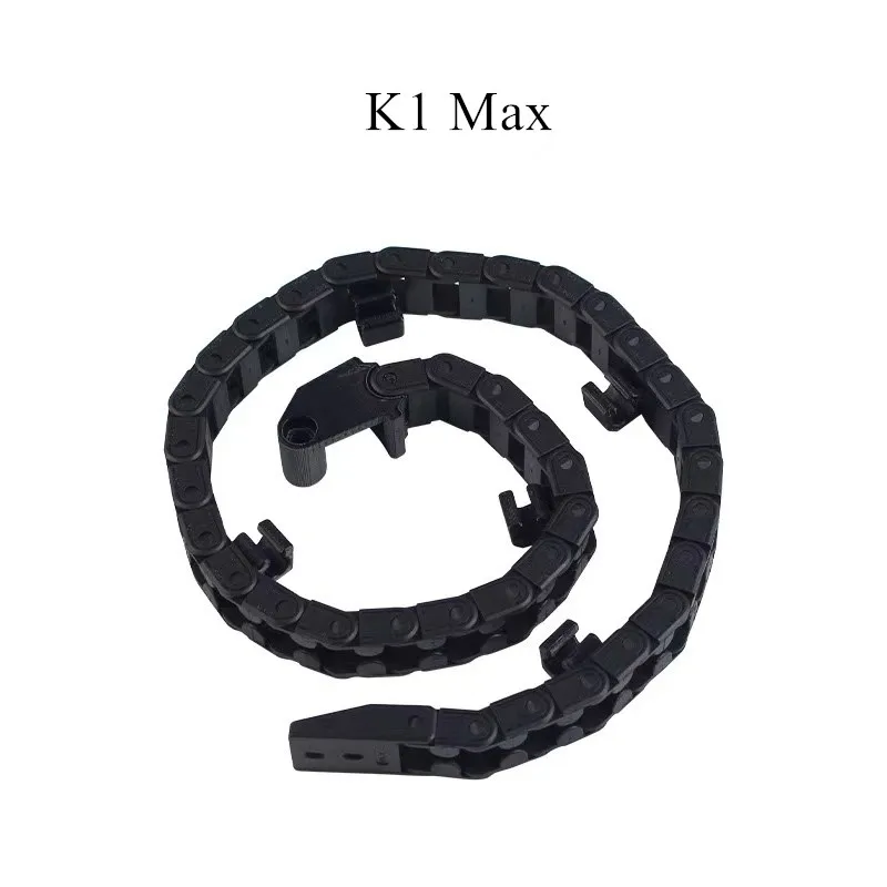

CREALITY K1 Max Cable Drag Chain 6 x 10mm L535mm Wire Carrier with end Connectors for K1 MAX CNC Router Machine Tools