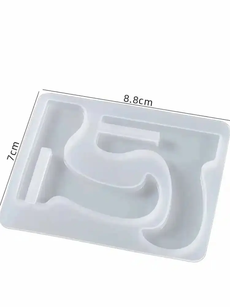 Moule en résine époxy cristal, bricolage, assemblage de support de Table de téléphone portable, moule en Silicone