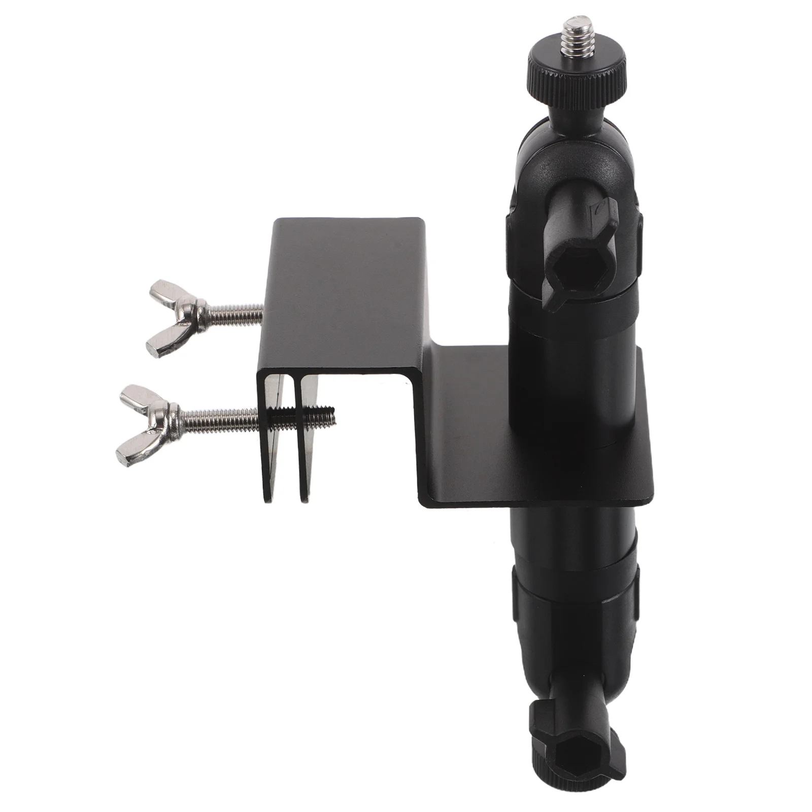 

1Set Solar Security Camera Mount Adjustable Outdoor Metal Camera Bracket Stable Wall Holder Black for Home Farm Office