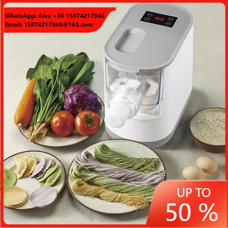 Household Small Ramen Electrical Wholesale Automatic Noodle Extruder Pasta Macaroni Making Machine