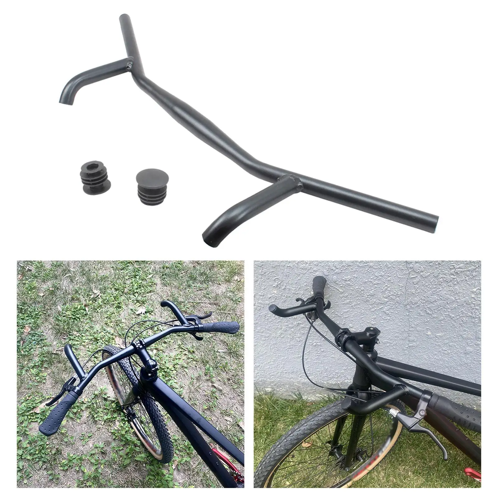 

Professional Bike Handlebar Drop Bar Replace Sturdy Aluminium Alloy for BMX Road Bikes Easy to Install Sturdy Bicycle Handlebar