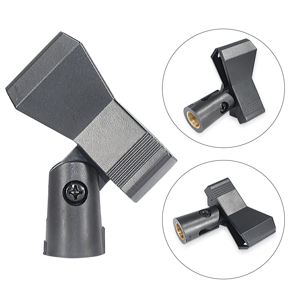 2 قطعة 180 درجة دوران حامل مع المسمار ميكروفون حامل محول ميكروفون ستوديو كليب الغناء Mic اكسسوارات