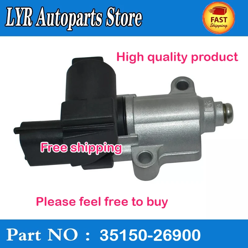 High quality Idle Speed Actuator Valve 3515026900 35150-26900  For 2005-2011 Hyundai Accent Kia Rio car accessories