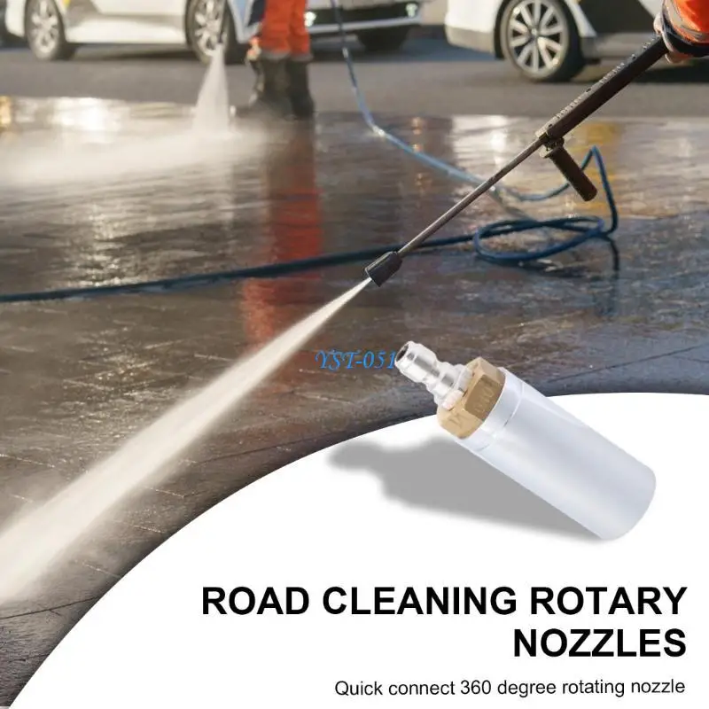 

E15A Municipal Road Maintenance High Pressure Rotary Spray Head with Quick Coupling