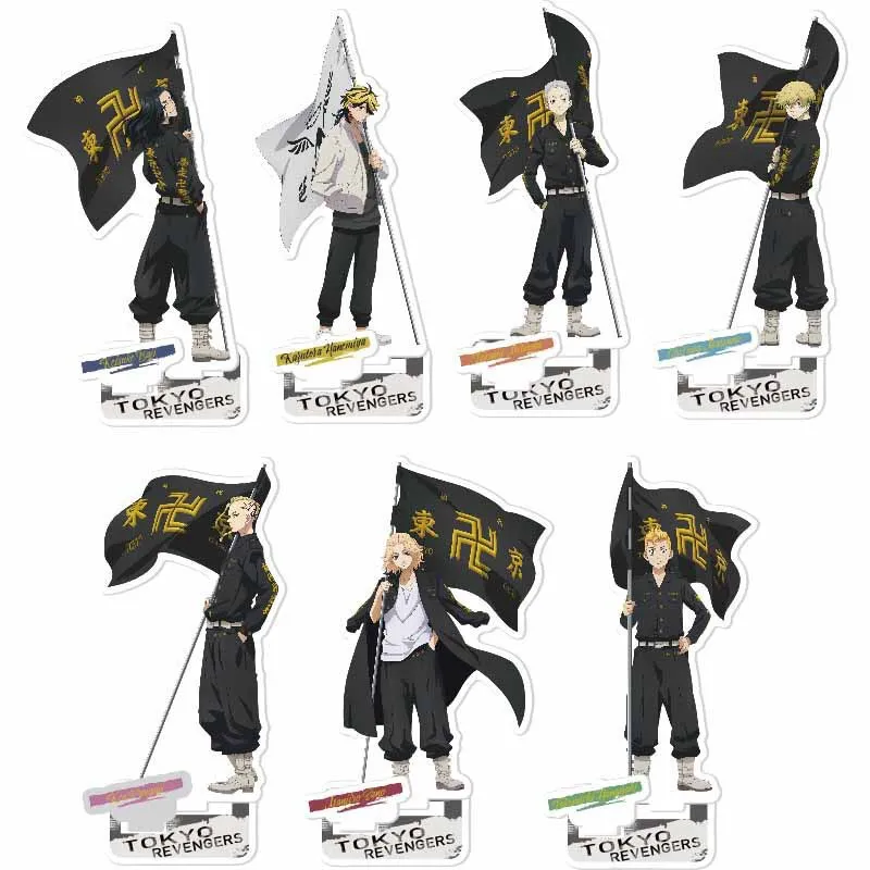 1pc Acrylic Standee Collectible Figurines, 5.91inch, Double-Sided Anime Character Desk Decor, Durable Acrylic Material