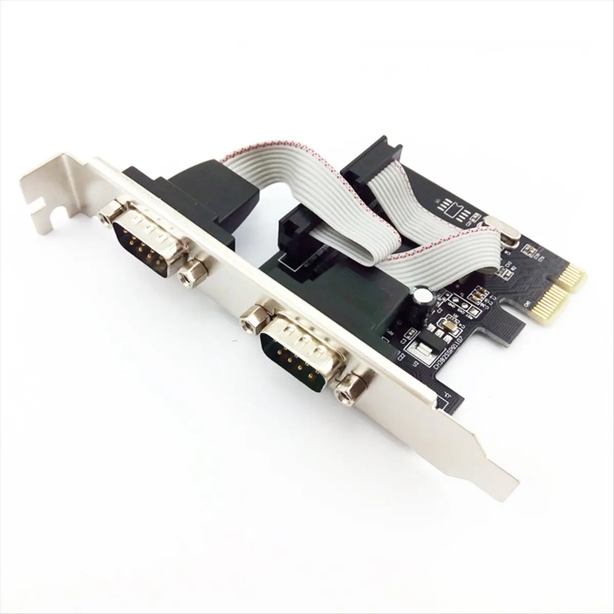 2026 جديد + بطاقة المنفذ التسلسلي PCIE العالمية 9-Pin بطاقة RS232 بطاقة محول PCIECOM بطاقة توسيع المنفذ WCH382L #2