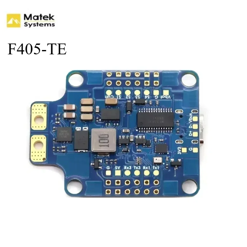 BaMasMATEK F405-TE F405 FC STM32F405RGT6 Flight Controller Built-in OSD SD Slot For RC Drone Parts F405-SE Updated Version