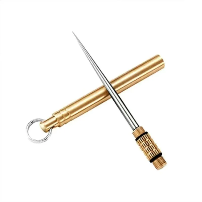 Creative Toothpicks Portable Fruit Picks Stainless Steel Toothpicks Essential Tools for Outdoor Camping Cleaning Needle
