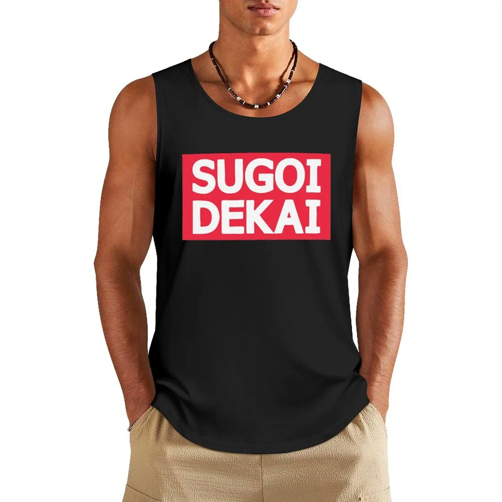 

Uzaki-chan, SUGOI DEKAI Tank Top sports vest basketball Bodybuilding shirt