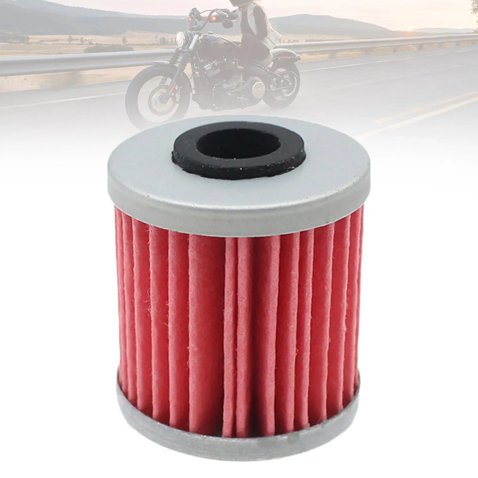 Oil Filter Convenient Easy to Use Practical Compact Professional Replacement for Kawasaki KX250F 2004-2019 KX450F 2016-2019