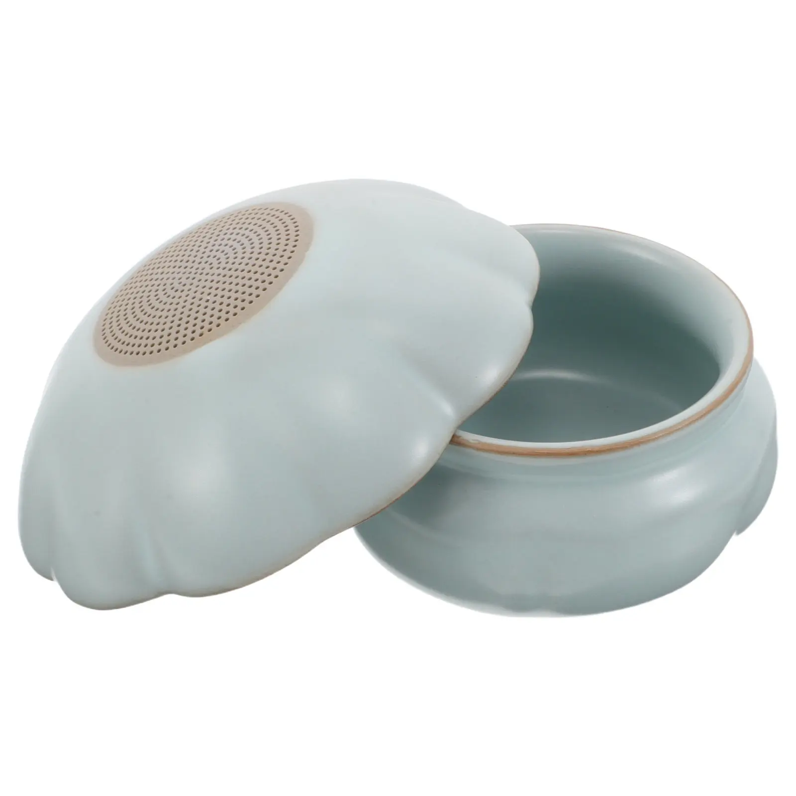 

Фарфоровый заварочный фильтр-инфузор с подставкой, идеально подходит для китайской чайной церемонии Гунфу и заваривания рассыпного чая