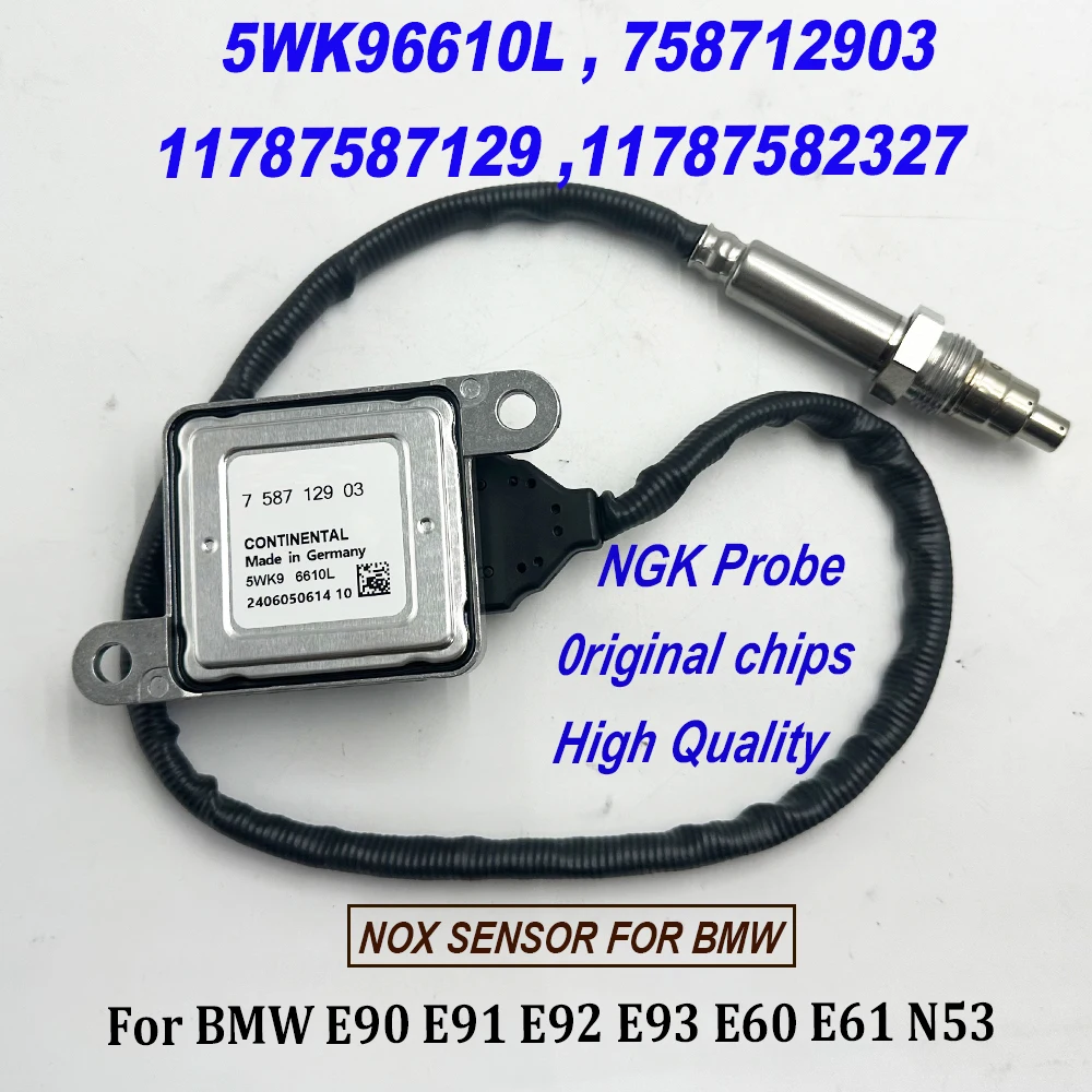 

5WK96610L 758712903 Nox Sensor High Quality Chip For NGK Probe 11787587129 11787582327 For B-MW E90 E91 E92 E93 E60 E61