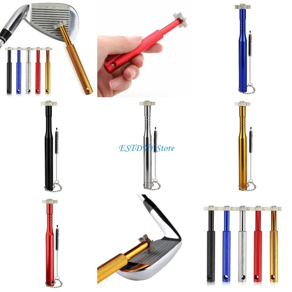 

G6DE Golf Club Sharpener, Golf Club Brush and 6 Heads Sharpener Cleaner