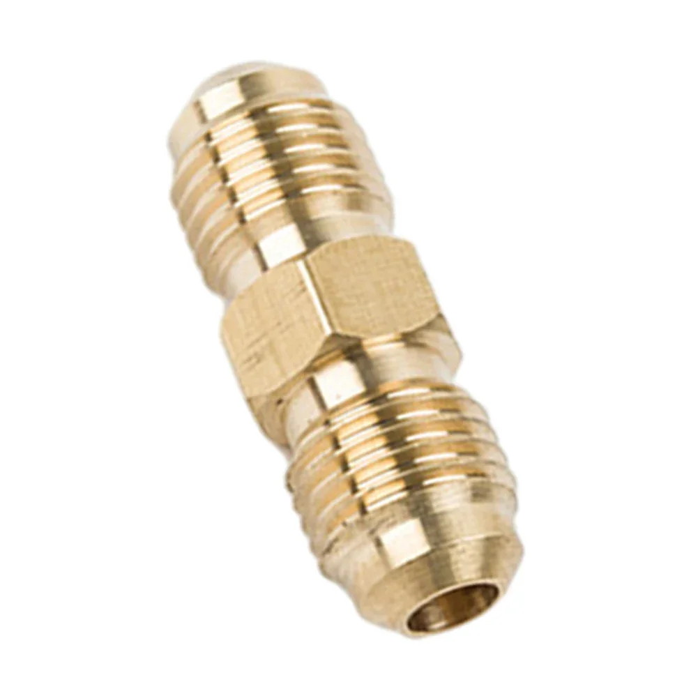 3pcs Brass Gas Hose Connector 1/4