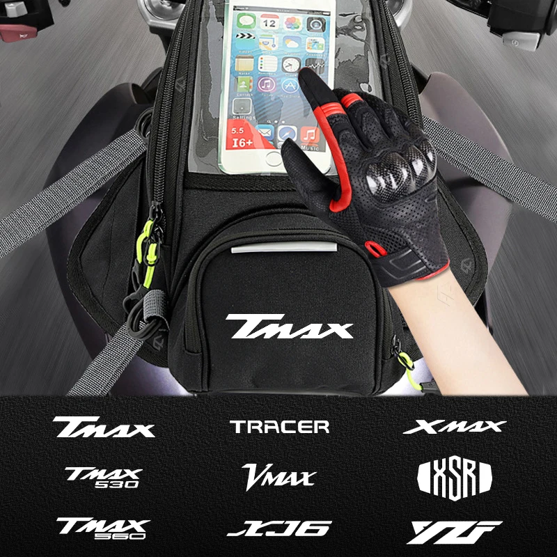 

Motorcycle Multifunctional Mobile Phone Navigatio Tank Bag For YAMAHA TMax 500 530 560 Tracer VMAX XJ6 XMAX XRS YZF Accessories
